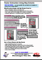 73RasterExtractionUsingMapExtents