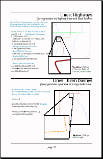 Lines: Highways and Even Dashes